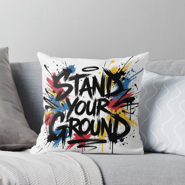 Item preview, STAND YOUR GROUND / VIVID - Street Typography Design designed and sold by LiORDO iNK..