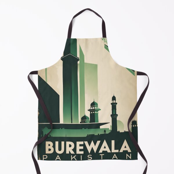 Item preview, Burewala Pakistan Retro Vintage Travel Souvenir designed and sold by TravelersGems.