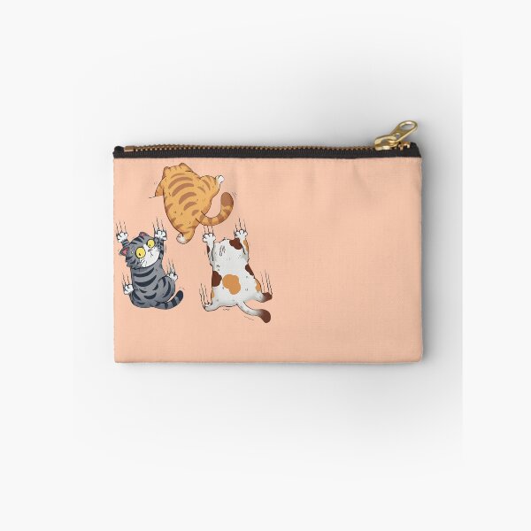 Item preview, Three Playful Cartoon Cats Scratching and Climbing designed and sold by PholPol1959.