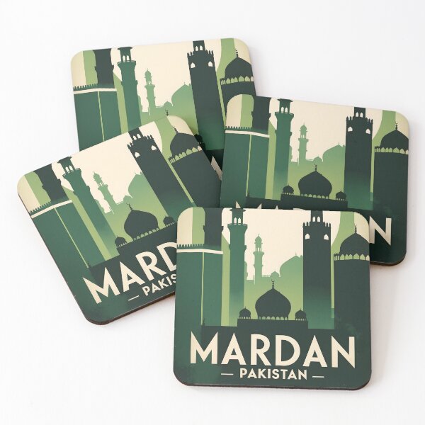 Item preview, Mardan Pakistan Retro Vintage Travel Souvenir designed and sold by TravelersGems.