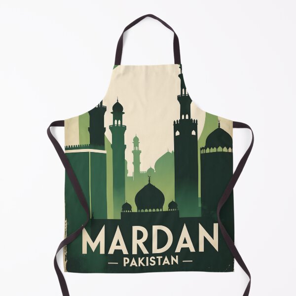 Item preview, Mardan Pakistan Retro Vintage Travel Souvenir designed and sold by TravelersGems.
