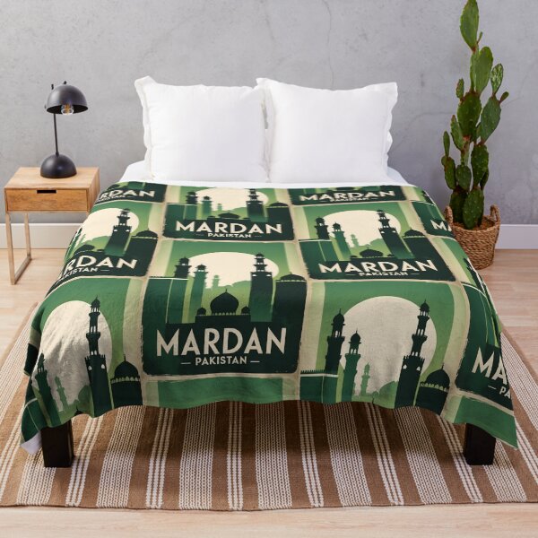 Item preview, Mardan Pakistan Retro Vintage Travel Souvenir designed and sold by TravelersGems.