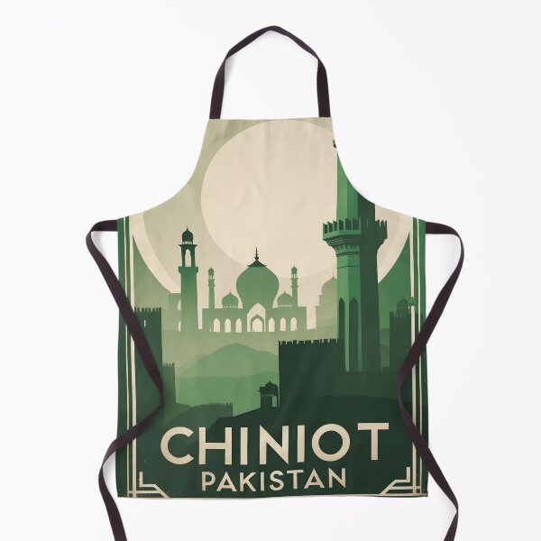 Item preview, Chiniot Pakistan Retro Vintage Travel Souvenir designed and sold by TravelersGems.
