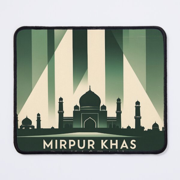 Item preview, Mirpur Khas Pakistan Retro Vintage Travel Souvenir designed and sold by TravelersGems.