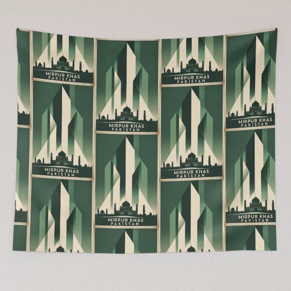 Item preview, Mirpur Khas Pakistan Retro Vintage Travel Souvenir designed and sold by TravelersGems.