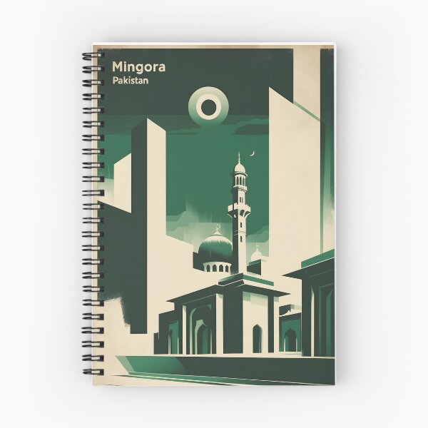 Item preview, Mingora Pakistan Retro Vintage Travel Souvenir designed and sold by TravelersGems.
