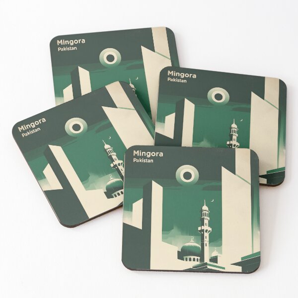 Item preview, Mingora Pakistan Retro Vintage Travel Souvenir designed and sold by TravelersGems.