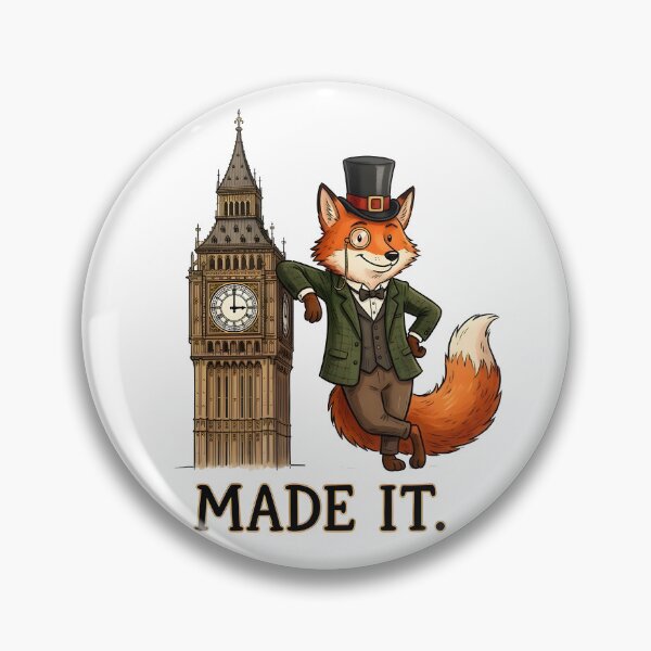 Item preview, Ryan Gosling Fox ‘MADE IT’ - Unpopular Opinion Merch designed and sold by This Is Fine.