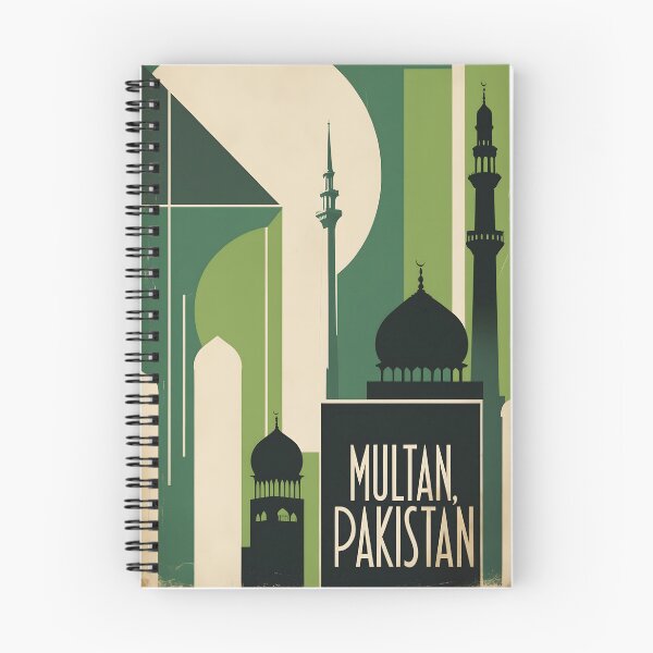 Item preview, Multan Pakistan Retro Vintage Travel Souvenir designed and sold by TravelersGems.
