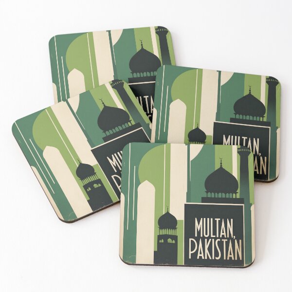 Item preview, Multan Pakistan Retro Vintage Travel Souvenir designed and sold by TravelersGems.