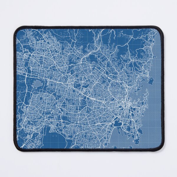 Item preview, Sydney City Map of Australia - Blueprint designed and sold by deMAP.