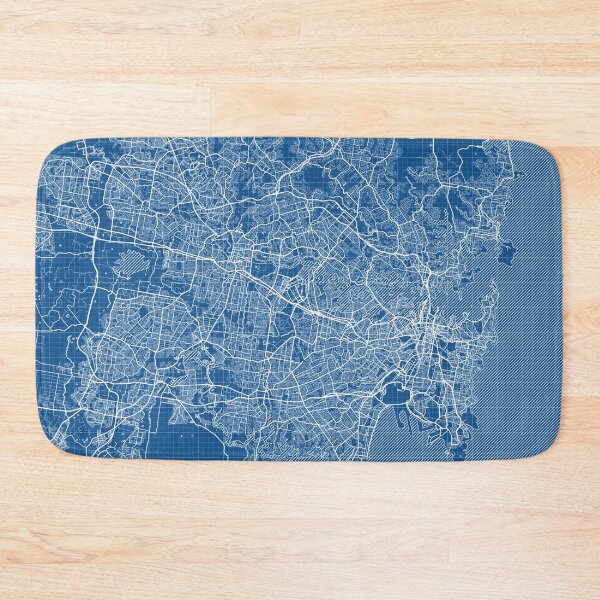 Item preview, Sydney City Map of Australia - Blueprint designed and sold by deMAP.