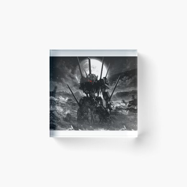 Item preview, BLACK WHITE Barbatos Gundam lupus tekkadan on fire mars LAST FIGHT designed and sold by sabartgunpla.