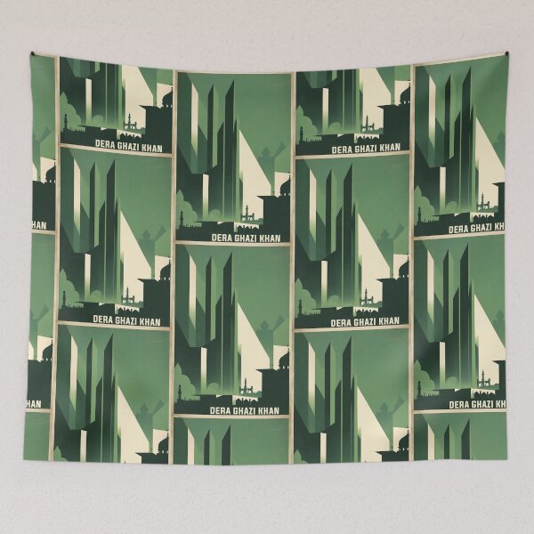 Item preview, Dera Ghazi Pakistan Retro Vintage Travel Souvenir designed and sold by TravelersGems.