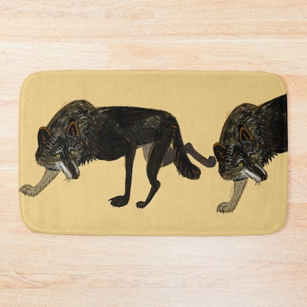 Item preview, Totem black Buffalo wolf nubilus designed and sold by belettelepink.