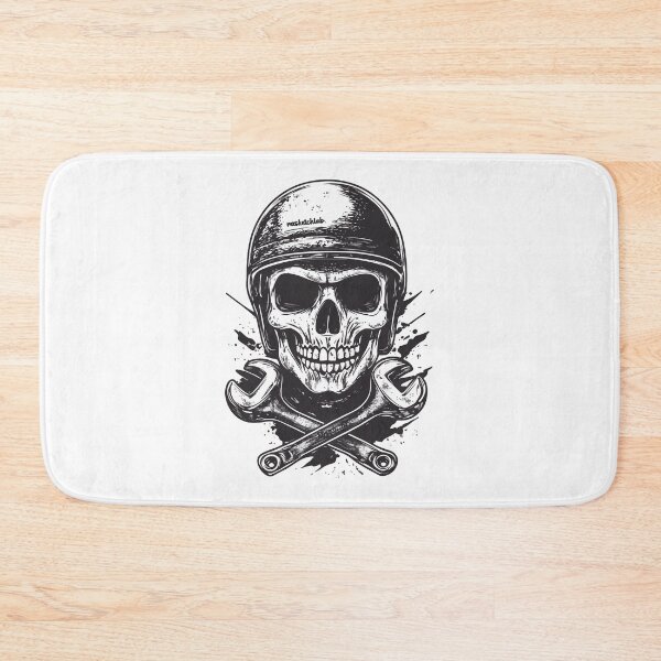 Item preview, SKELETON BIKER designed and sold by stylaxzu.
