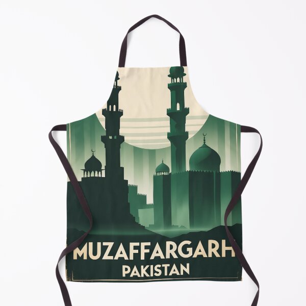 Item preview, Muzaffargarh Pakistan Retro Vintage Travel Souvenir designed and sold by TravelersGems.
