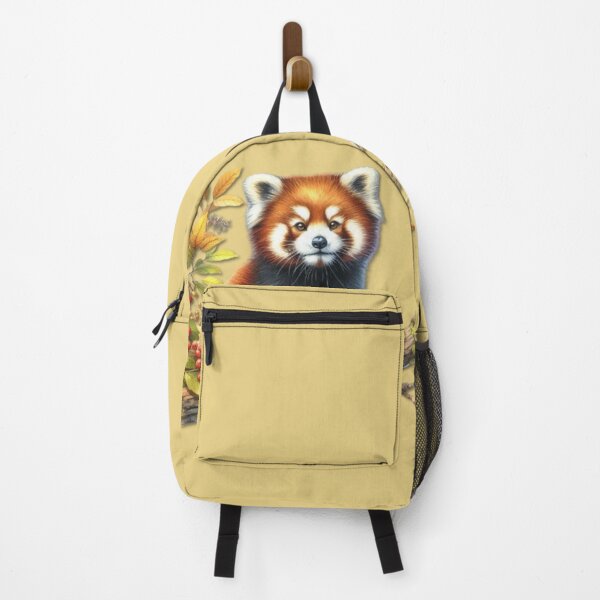 Item preview, Red Panda Forest Magic Art with Soft Autumn Vibes and Gentle Nature Energy designed and sold by FotoworldEdel.