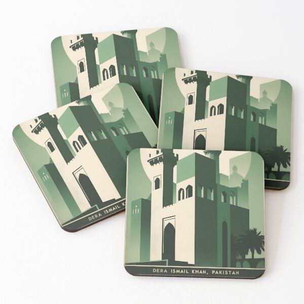 Item preview, Dera Ismail Khan Pakistan Retro Vintage Travel Souvenir designed and sold by TravelersGems.