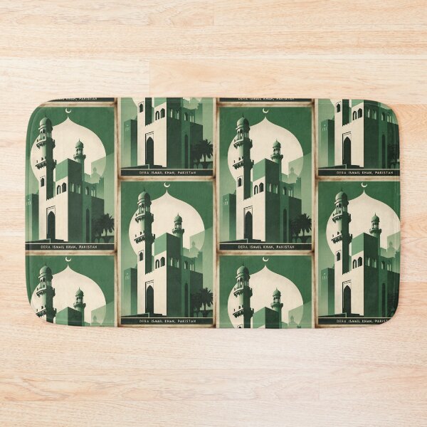 Item preview, Dera Ismail Khan Pakistan Retro Vintage Travel Souvenir designed and sold by TravelersGems.