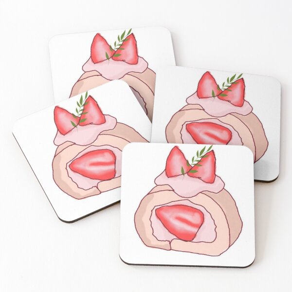 Item preview, Strawberry Swiss Roll designed and sold by dremneaw.