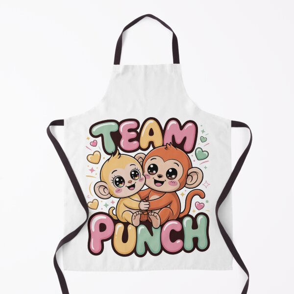 Item preview, Team Punch – Two Kawaii Baby Monkeys Hugging Pastel Rainbow Graphic Tee | Best Friends Monkey Shirt designed and sold by DarylWelsh2024.