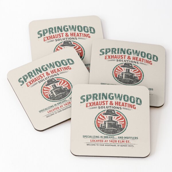 Item preview, Springwood Exhaust and Heating Solutions business card designed and sold by agearb.