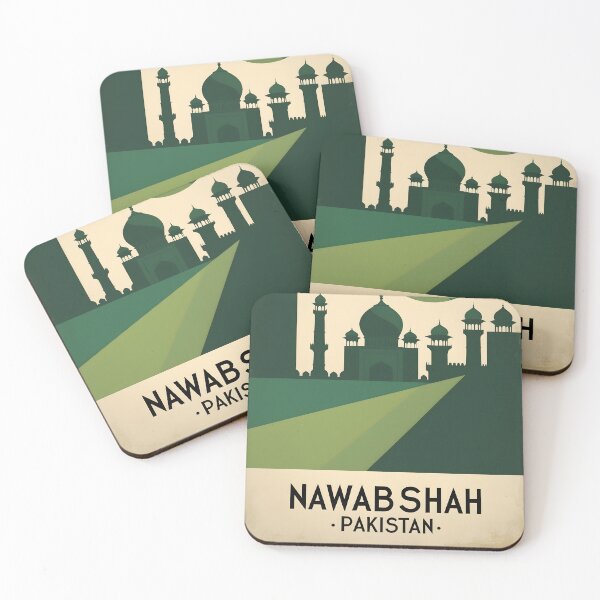 Item preview, Nawabshah Pakistan Retro Vintage Travel Souvenir designed and sold by TravelersGems.