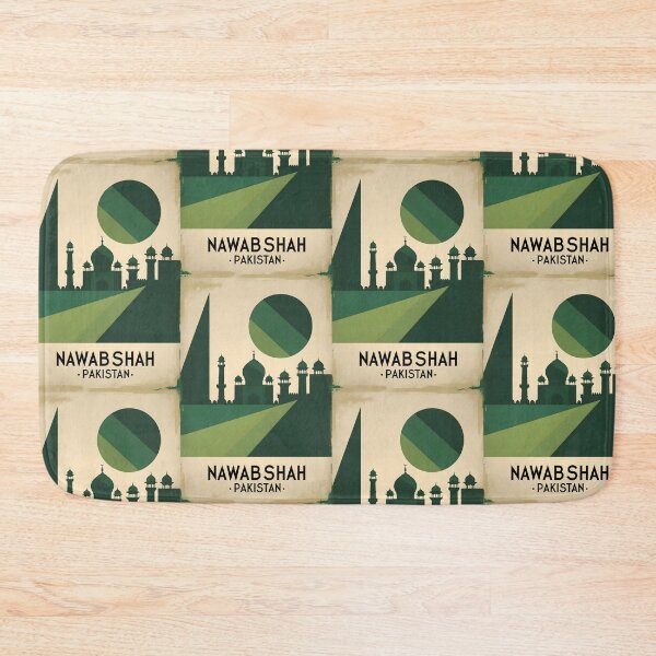 Item preview, Nawabshah Pakistan Retro Vintage Travel Souvenir designed and sold by TravelersGems.