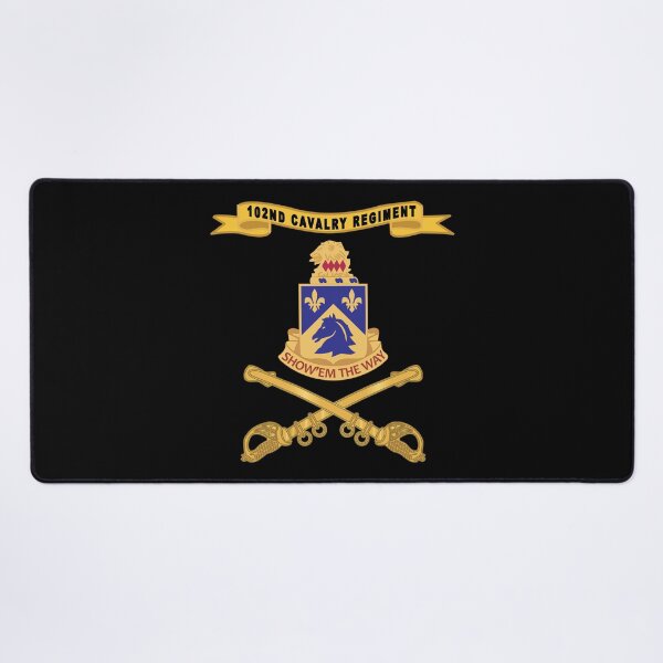 Item preview, Army  - 102nd Cavalry Regiment w Ribbon - Br X 300 designed and sold by Military Insignia Products.