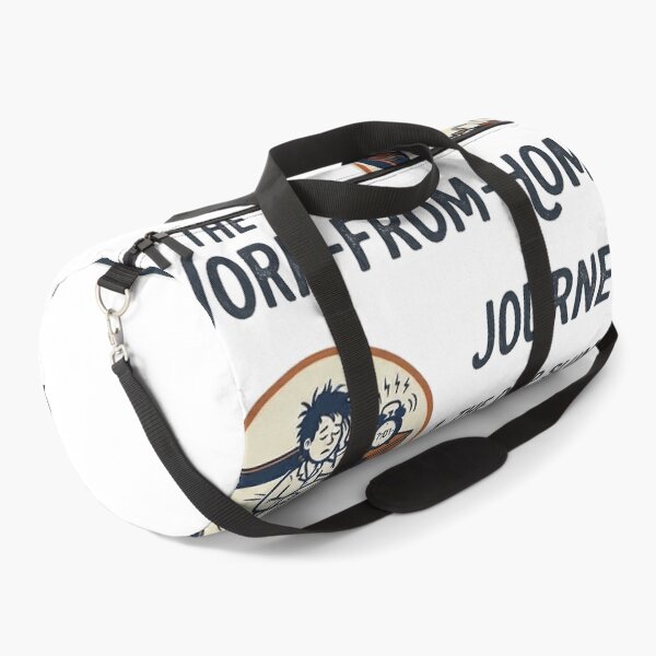 Item preview, Work From Home Life World's Shortest Journey designed and sold by ArtsyWishesShop.
