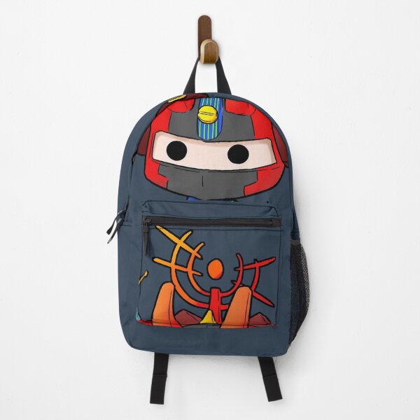 Item preview, Futuristic Small Red Guardian Robot designed and sold by makyonokisai.
