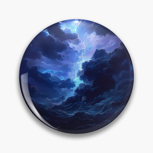 Item preview, Lightning Splitting Dark Storm Clouds designed and sold by Christian Weiss.