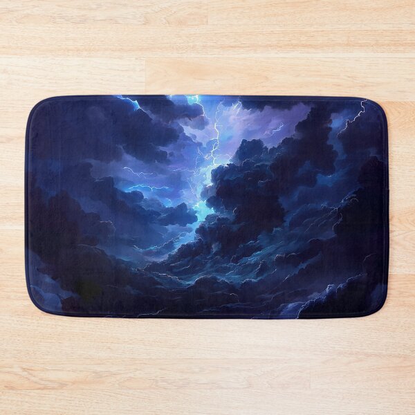 Item preview, Lightning Splitting Dark Storm Clouds designed and sold by Christian Weiss.