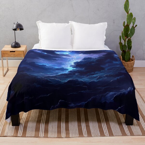 Item preview, Lightning Splitting Dark Storm Clouds designed and sold by Christian Weiss.
