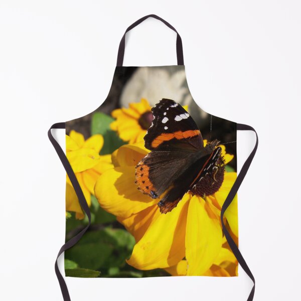Item preview, Red Admiral Butterfly on Black Eyed Susan designed and sold by coribeth.