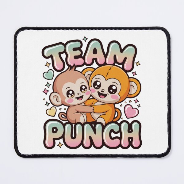 Item preview, Team Punch – Kawaii Baby Monkey Best Friends Hugging | Cute BFF Shirt designed and sold by DarylWelsh2024.