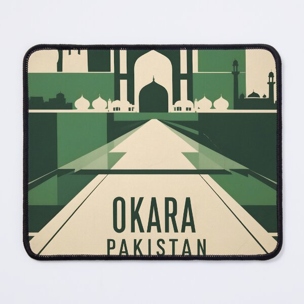 Item preview, Okara Pakistan Retro Vintage Travel Souvenir designed and sold by TravelersGems.
