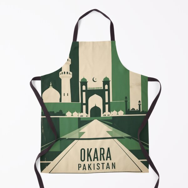 Item preview, Okara Pakistan Retro Vintage Travel Souvenir designed and sold by TravelersGems.