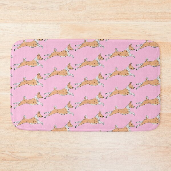 Item preview, Red and White Basenji designed and sold by Sparklepupfaeri.