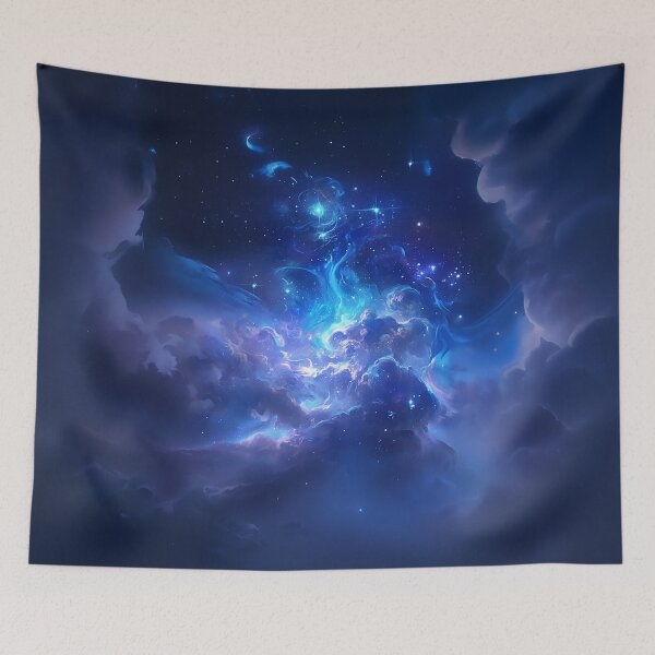 Item preview, Dreamlike Cosmic Nebula With Radiant Stars designed and sold by Christian Weiss.