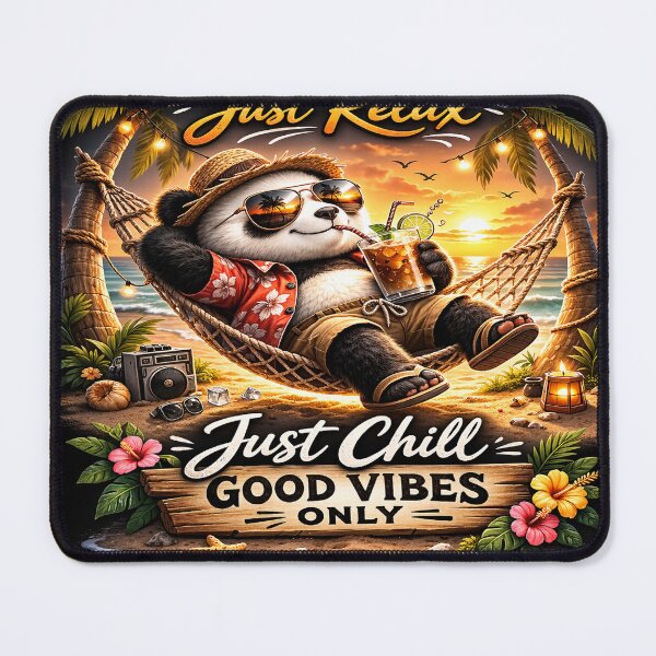 Item preview, Relaxing Panda Beach Vacation Funny Design designed and sold by Digdesigns1.