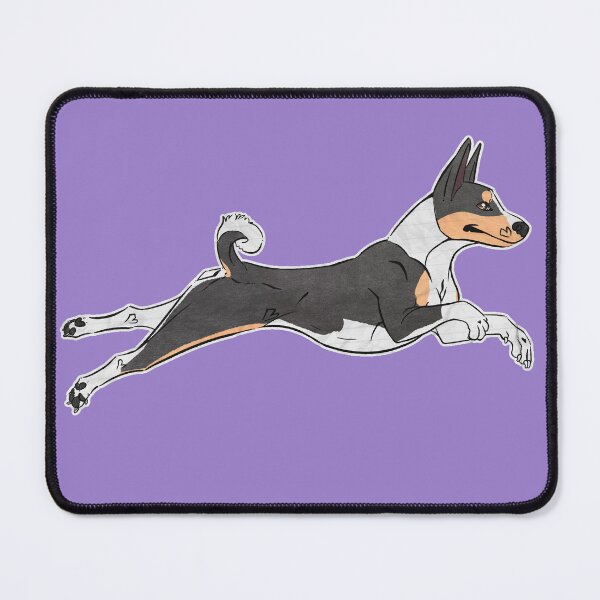 Item preview, Black, Tan, and White Basenji designed and sold by Sparklepupfaeri.