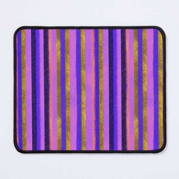 Item preview, Purple Gold Glitter Stripe Pattern designed and sold by bubblegoth.