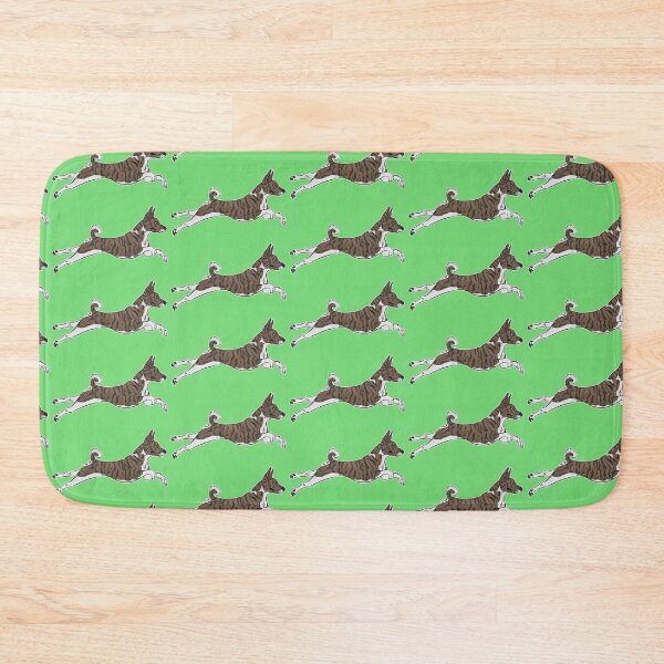 Item preview, Brindle and White Basenji designed and sold by Sparklepupfaeri.