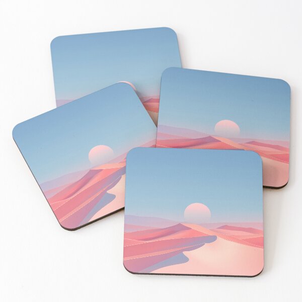 Item preview, Pastel Dune Sunrise – Minimal Desert Gradient Landscape designed and sold by NeonHorizon Studio.