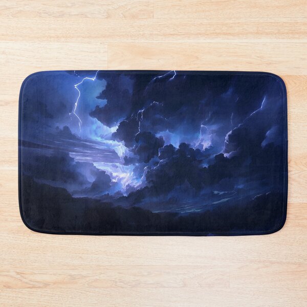Item preview, Deep Blue Thunderstorm Sky With Lightning designed and sold by Christian Weiss.