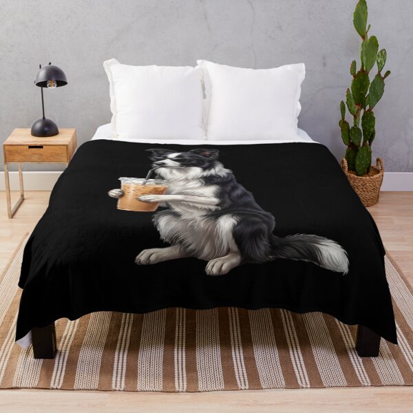 Item preview, Funny Border Collie Drinking Iced Coffee Meme Dog Lover designed and sold by TerryConnells.