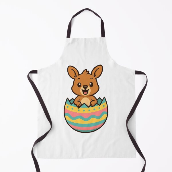 Item preview, Funny Kangaroo Popping Out of Easter Egg – Cute Spring Animal Character designed and sold by Confuzz1ed.