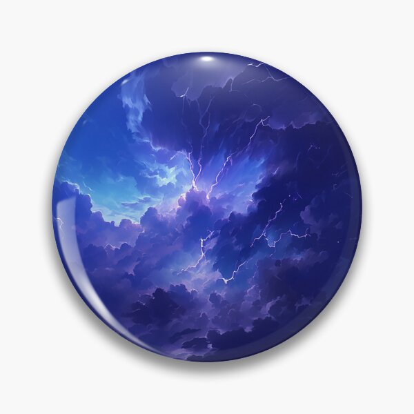 Item preview, Electric Blue Storm Clouds Swirling Above designed and sold by Christian Weiss.